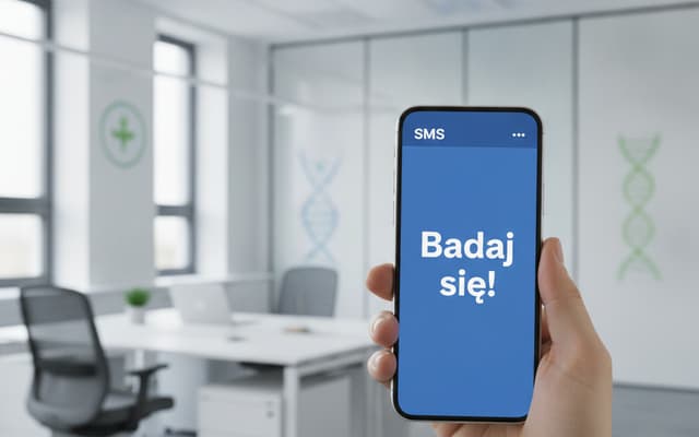Specjalne SMS-y od Ministerstwa Zdrowia przypominają o badaniach profilaktycznych