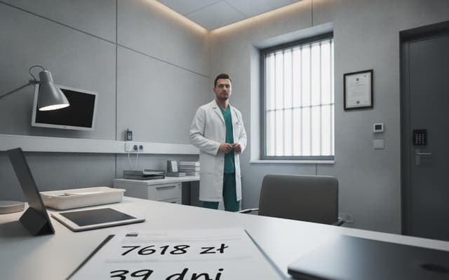 Czy 7 618 zł na rękę i 39 dni urlopu to realna oferta w Służbie Więziennej dla medyków?