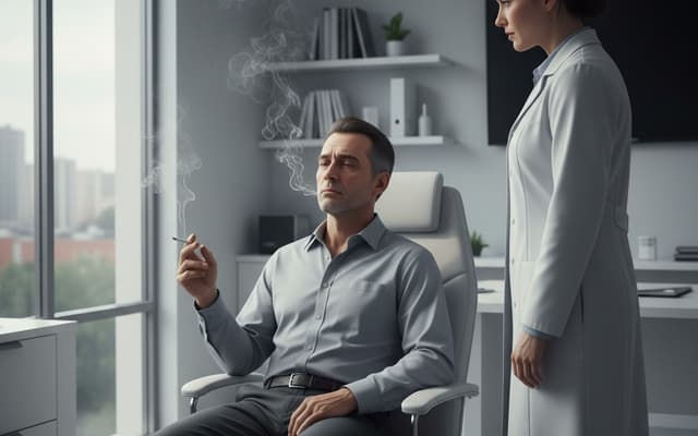 Pacjenci z nowotworem nadal palą, co to znaczy dla leczenia?