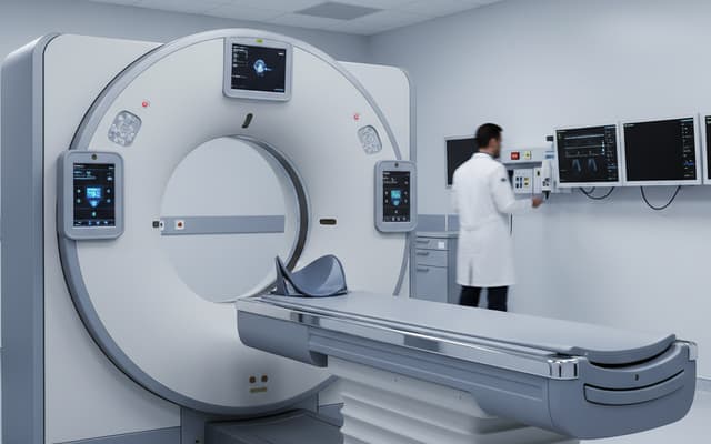 Na Śląsku pojawił się pierwszy tomograf nowej generacji. Czarzasty porusza temat zarobków medyków