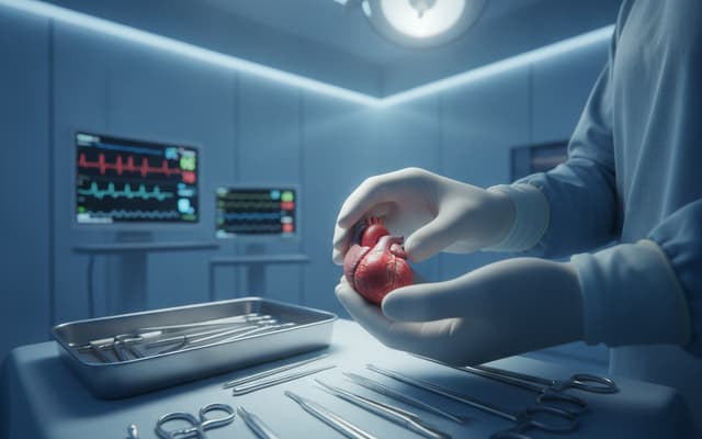 Przełomowa operacja: wyjęto serce niemowlęcia, naprawiono i wszczepiono ponownie