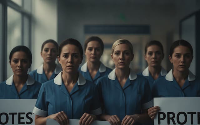 Awantura w Sanoku: szpital tonie w długach, pielęgniarki protestują. Decyzja starosty