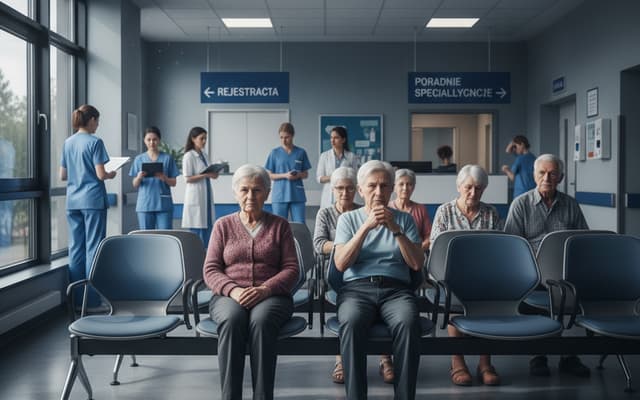 Seniorzy ze wsi oczekują na rehabilitację miesiącami, a w trybie stabilnym rośnie do niemal roku