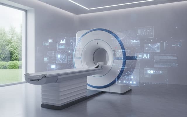 Rezonans magnetyczny z AI: krótszy czas badania i wyraźniejszy obraz