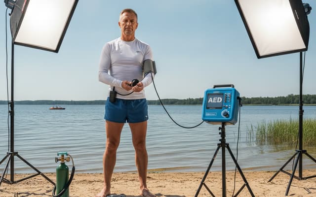 Dlaczego ktoś zabrał defibrylator z plaży, by zmierzyć sobie ciśnienie? Analiza zdarzenia w Szczytnie