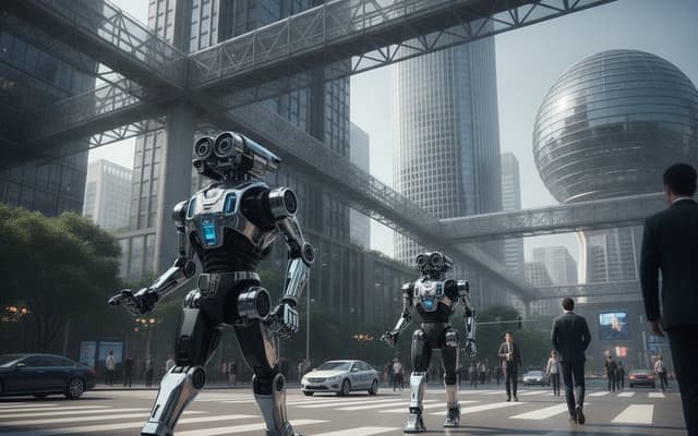 Roboty patrolują Hangzhou. Wykryły ponad 170 tys. wykroczeń