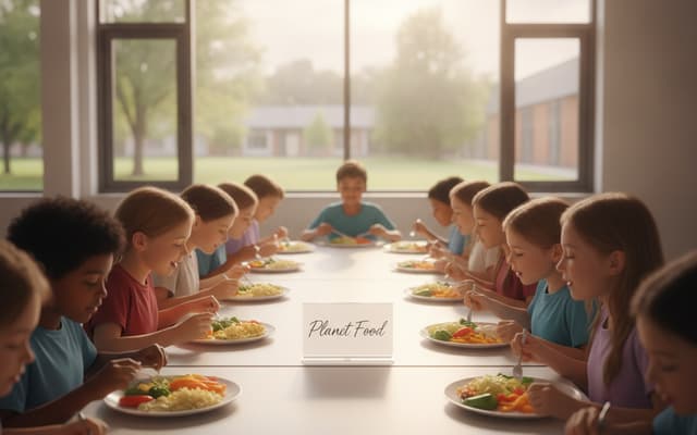 Dietą planetarną w szkołach: obietnica zdrowia a realne wybory rodzin
