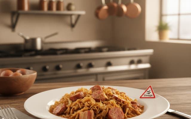 Uczuleni na gluten muszą uważać: GIS ostrzega o bigosie
