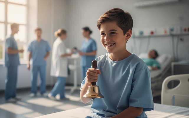 Dzwon Zwycięzcy w Szczecinie: czy 12-letni Jakub zakończył walkę z guzem mózgu?