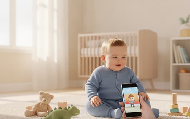Ekran zamiast ramion: co mówi badanie Brzdąc w sieci o wpływie smartfonów na rozwój niemowląt