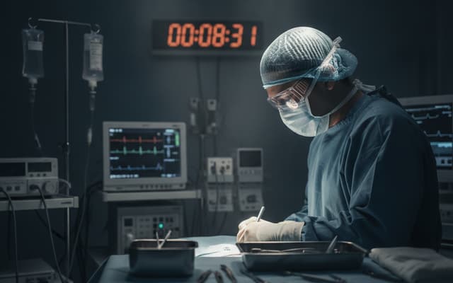 Chirurg rozciągnął dobę do 38 godzin i 43 minut. Sprawa trafia do prokuratury