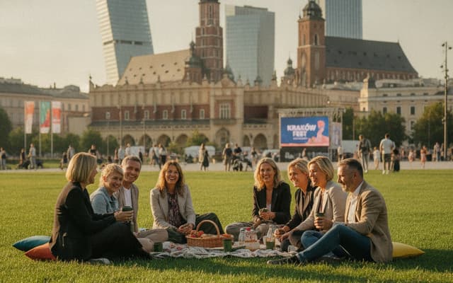 Czy darmowe badania, kolacja z kardynałem Rysiem i kino plenerowe to nowa forma wsparcia zdrowia w Krakowie?