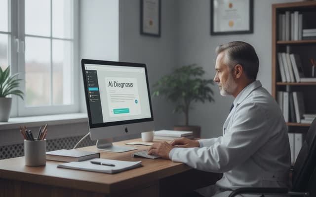 Czy lekarze diagnozują w chat? Wolna amerykanka AI w medycynie