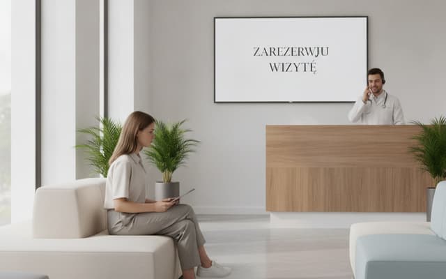 Nowa era zapisy do lekarza: wskaźnik oczekiwania i automatyczna rezerwacja wizyty