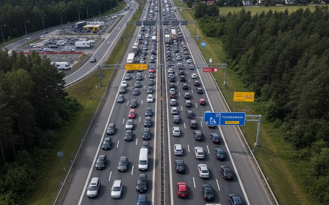 Majówka 2026: korki, remonty i nowe fotoradary — gdzie spodziewać się zatorów?