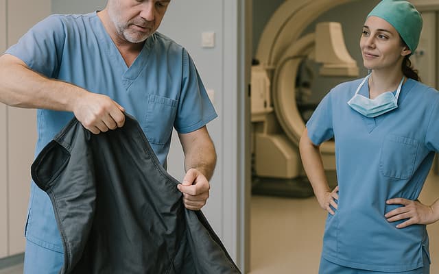 Kardiolodzy z Katowic zrzucają ołowiane fartuchy. 10 kg mniej i nowa szansa dla kobiet