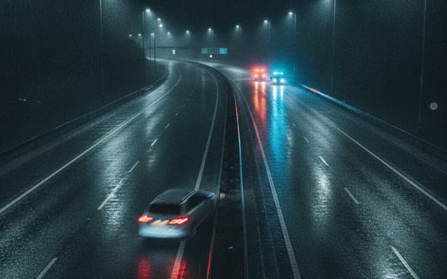 Czy pijany kierowca mógł myśleć o bezpieczeństwie dwójki dzieci na autostradzie? Relacja z incydentu na A1