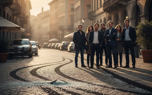Kierowca wjechał w grupę przechodniów w Modenie. Ucieczka zakończyła się atakiem nożem na kolejnego świadka