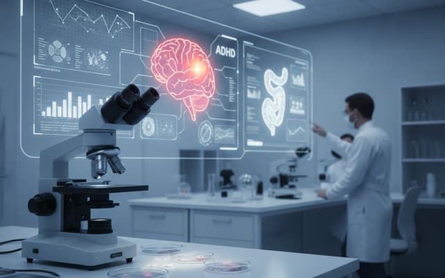 ADHD a problemy z jelitami: nowa analiza danych obejmująca 1,9 mln osób
