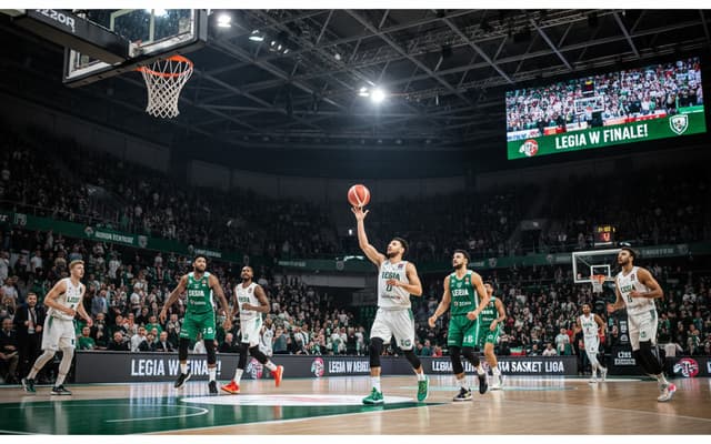 Legia Warszawa awansuje do półfinału ORLEN Basket Ligi po emocjonującym zwycięstwie nad MKS Dąbrowa Górnicza