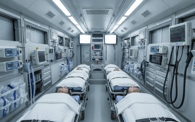 Sześć karetek w jednym autobusie: Łódź uruchamia pierwszy ambulans do zadań specjalnych