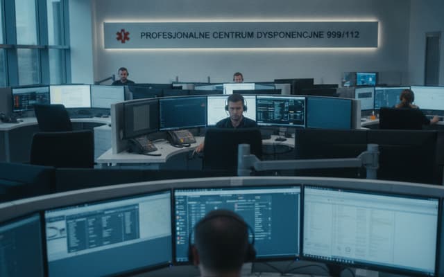 System obsługi wezwań 999 i 112 ma zbierać dane o pracy i zarobkach ratowników