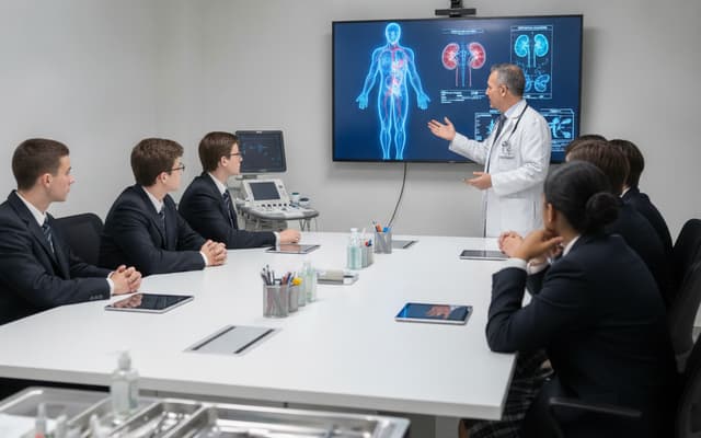 Licealiści poznali kulisy transplantacji i realia dializ w Polsce