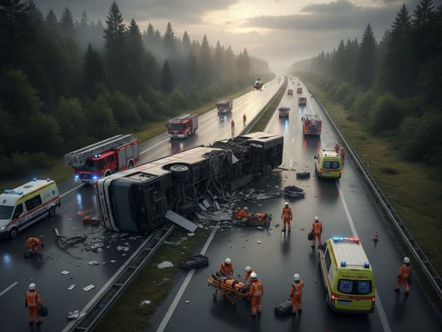 Wypadek autokaru na Węgrzech: co oznacza, że 5 poszkodowanych trafiło do szpitala, a 16 wróciło do domów?