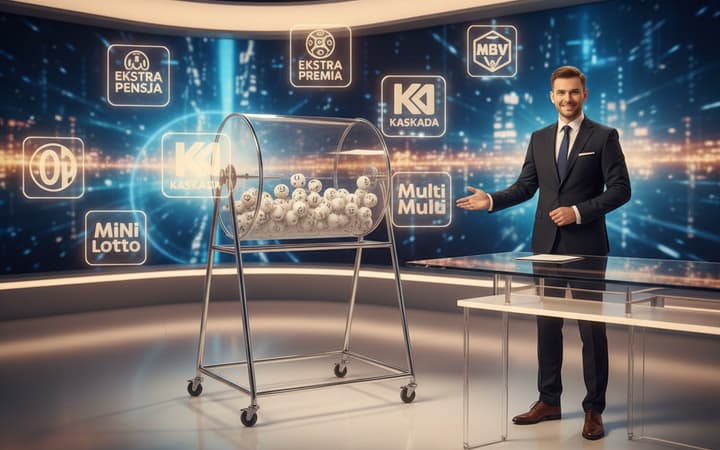 Wyniki Lotto z 13 kwietnia 2026: Ekstra Pensja, Ekstra Premia, Kaskada, Mini Lotto, Multi Multi