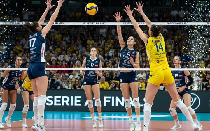 Numia Vero Volley Mediolan - Prosecco Doc A.Carraro Imoco Conegliano: transmisja TV i stream online (finał Serie A1, mecz 2)